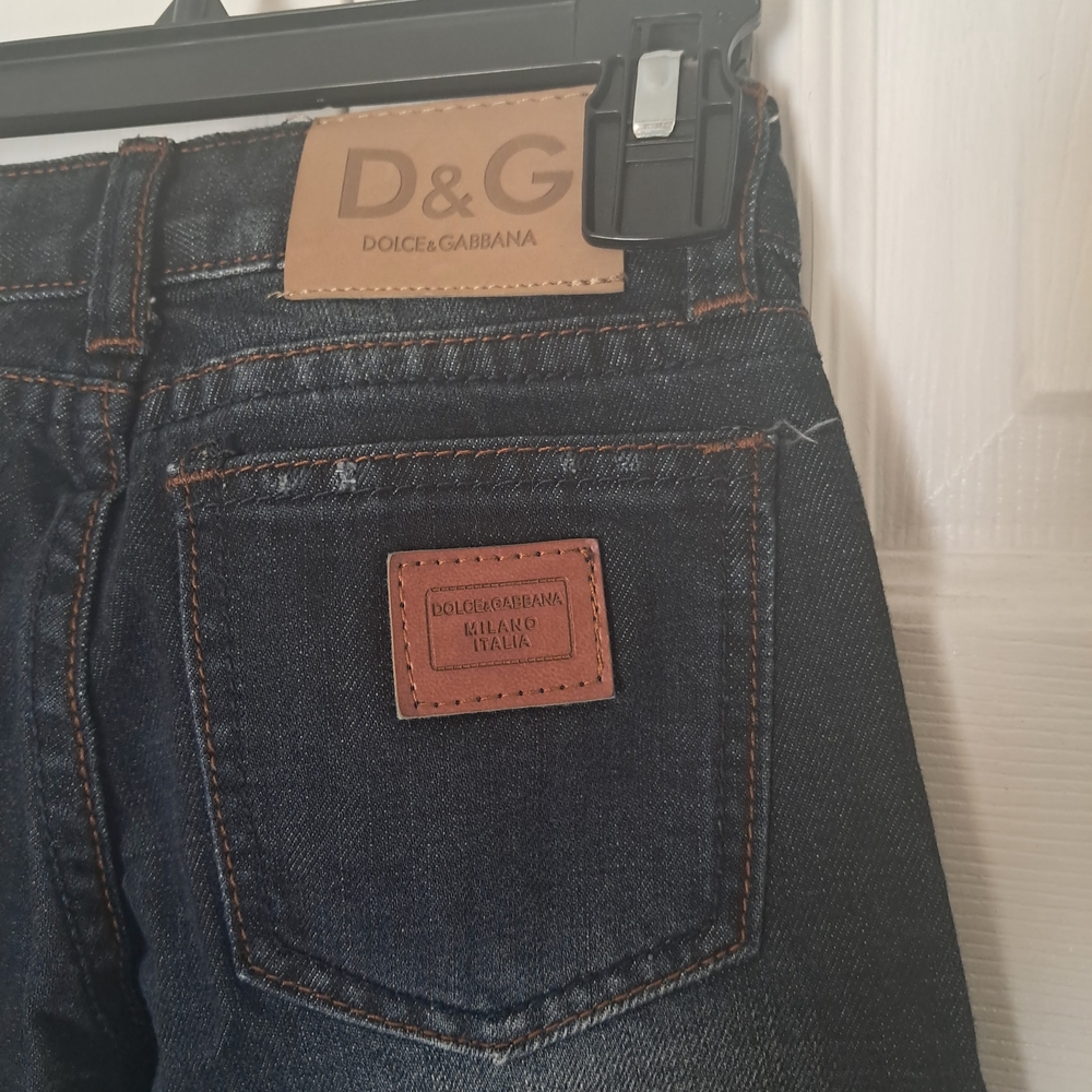 Dolce & Gabbana Kid's Dark Blue Jeans